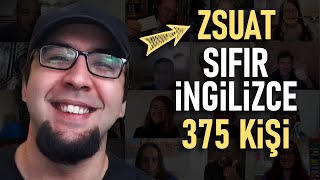 1 Yıl Boyunca İngilizce Konuşmak (375 Farklı Kişi)