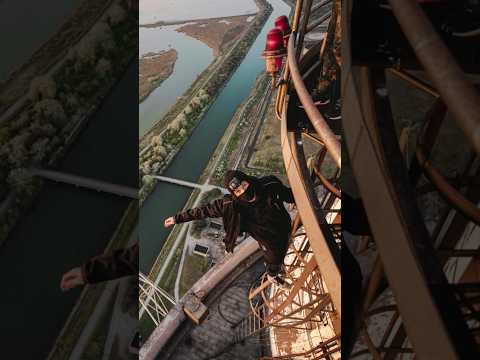 IL TETTO IMPOSSIBILE 😳 #reaction #urbex #rooftopping #urbexmilano #explore