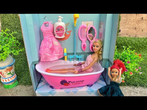 Barbie Doll All Day Routine In Indian Village/Radha Ki Kahani Part -500/Barbie Doll Bedtime Story||