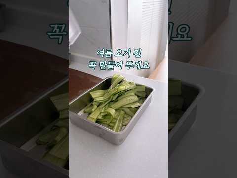오이가 저렴하면 꼭 사오세요 #쌈오이