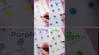 💛💙💜💚 which one do you like most #doodle #art #drawing