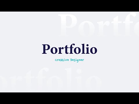 Motion Animation Portfolio Cover Image
