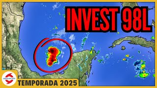Invest 98L se moverá sobre Tamaulipas y sur de Texas. Mantiene bajas probabilidades de desarrollo.