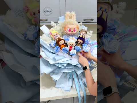 Labubu Flower Bouquet Tutorial