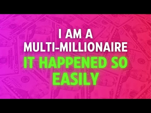 ‼️Extremely Powerful Affirmations Rampage‼️i am a multi-millionaire — it happened so easily