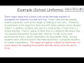 Counter Claims and Rebuttals