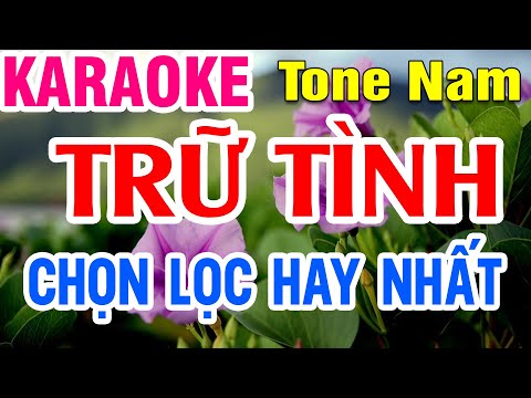 Karaoke Liên Khúc Trữ Tình Nhạc Sống Tone Nam – LK Trữ Tình Chọn Lọc Tuyển Chọn