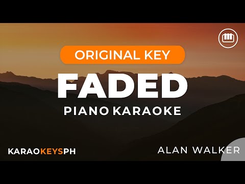 Faded – Alan Walker (Piano Karaoke)