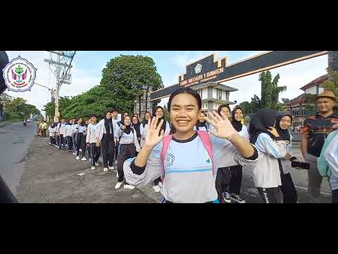 Jalan sehat SMK Negeri 1 Bawen 19 April 2024