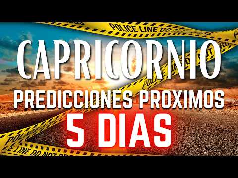 ♑CAPRICORNIO - PRÓXIMOS 5 DÍAS⚠️: ABRIMOS TU CAMINO 🛣️ PARA QUE RECIBAS ESTA HERMOSA BENDICIÓN💥💫