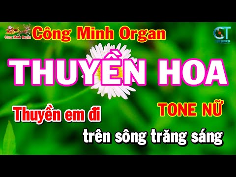 Thuyền Hoa Karaoke Nhạc Sống Đám Cưới Tone Nữ (Bm)