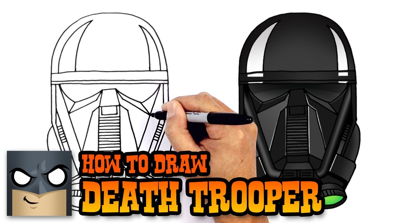 How to Draw Star Wars - Death Trooper