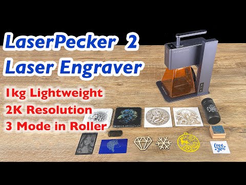 LaserPecker 2 - Super Lightweight Laser Engraver