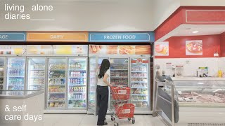 living alone vlog 🏡 self care sundays, organizing my life, grocery run, binondo food trip 🍡