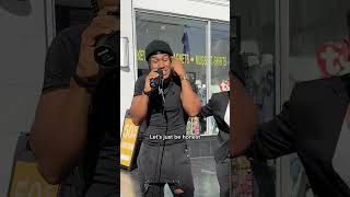 I Wasn't Expecting That From This Random Rapper🤯 @Kinghoodieraps