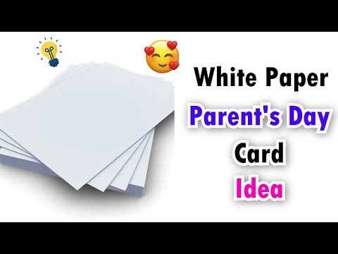 DIY Easy and beautiful Parent's Day Card making idea 2025 • How to make greeting card for Mom & Dad