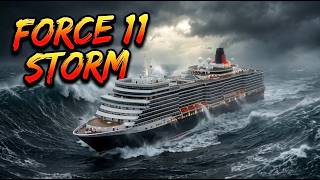 MS Queen Elizabeth | The Storm That Tested a New Queen