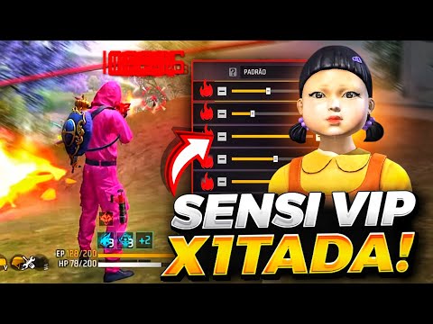 NOVA ATUALIZAÇÃO!🥵🔥 A MELHOR SENSIBILIDADE para SUBIR CAPA na NOVA ATUALIZAÇÃO do FREE FIRE!