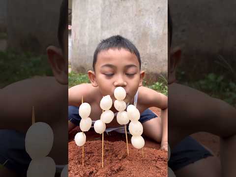 Survival Skill : satay egg spaicy🥚