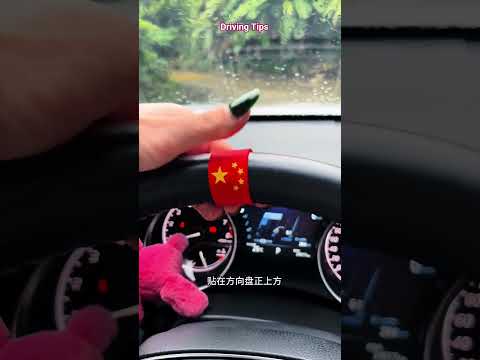 Struggling With the Steering Wheel? 🛞💡 Try These Instructor-Approved Techniques! #shortvideo #car