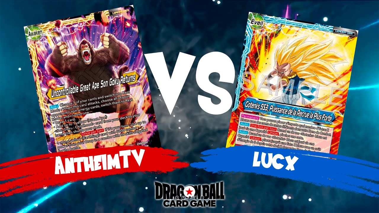 Kid Goku (SD20) vs Gotenks SS3 (BT25) // DBSCG Master Remote FR 13