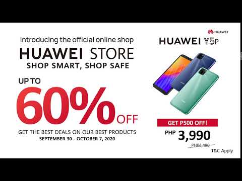 (ENGLISH) Get the HUAWEI Y5p for only P3,990 - HUAWEI Store