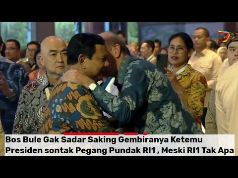 Mau Nyamar! Presiden Prabowo Mau perawatan,Dokter2 Terkekeh Bos Bule Ini Gak Sadar Pegang Pundak RI1