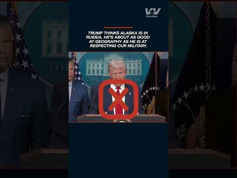 Trump’s Geography Fail: Alaska = Russia?