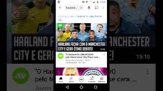 Manchester city anúnciou a contratação de erling haaland