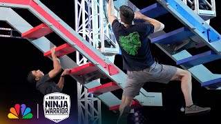 Young Ninja Races Against His Idol "The Beast" and WINS | American Ninja Warrior | NBC