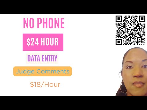 Get Paid $24 Hour to Type (Benefits) Judge Comments Pays $18 per Hour