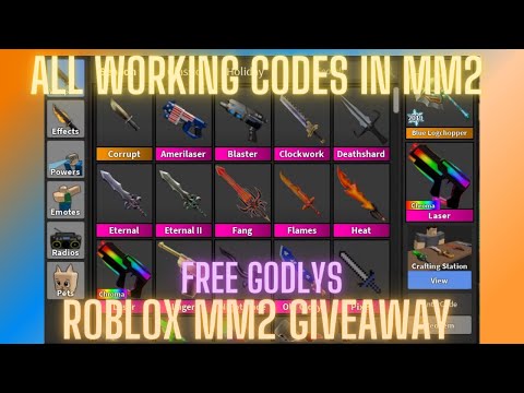 Free Godly Codes Mm2 08 2021