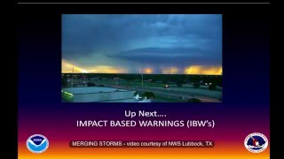 Up Next: Impact Based Warnings