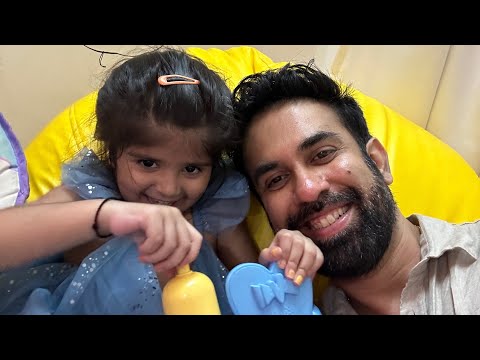 ZIANA'S MASTI WITH HER PAPA | GANESH CHATURTHI CELEBRATIONS 🙏❤️😇