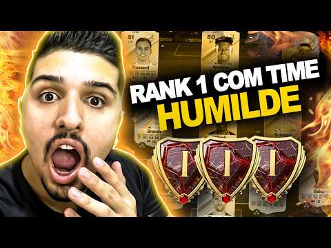 😱 RANK 1 COM TIME HUMILDE! ESSAS TÁTICAS SÃO ABSURDAS! EA FC 25 🔥