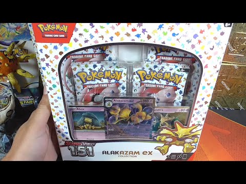 APERTURA DE CARTAS POKÉMON 151 ALAKAZAM EX COLLECTION