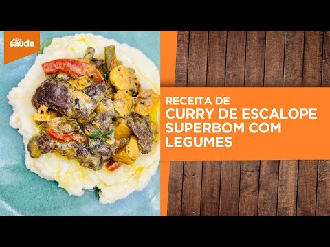 Terça na Cozinha: Proteínas Superbom - Curry de escalope vegetariano com legumes (24/06/25)