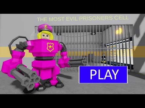 MECH GIRL BARRY'S PRISON RUN! (FIRST PERSON OBBY!) Full Gameplay #roblox