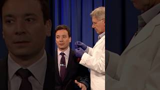 #HarrisonFord pierces Jimmy’s ear! #FallonFlashback