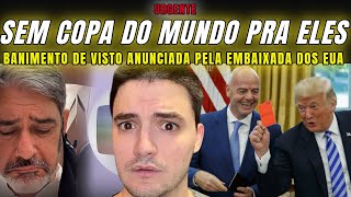 URGENTE BANIMENTOS DE VISTO PARA EUA! TRUMP DÁ NOVO ALERTA E ARTISTA DE LULA SAEM APAGANDO POSTAGENS