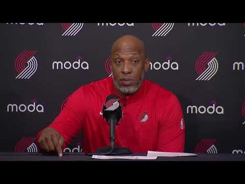 Chauncey Billups Postgame Interview | Portland Trail Blazers 108, Sacramento Kings 102 | Feb 6, 2025