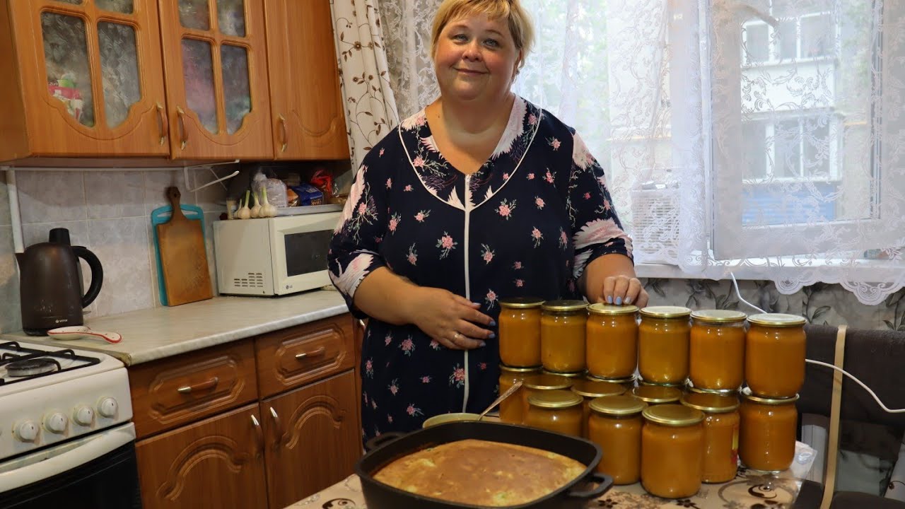 Кабачковая икра лучше чем в магазине. Заливной пирог с капустой
