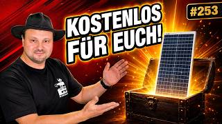 Ich verschenke mein 30-Watt-Solarmodul aus den M1Molter Videos! | #253