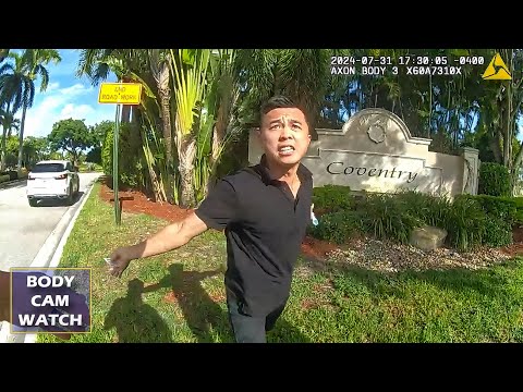 Angry Lexus Dad Takes On A Cop