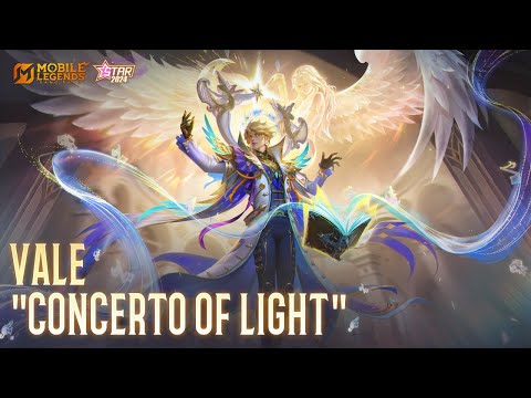 2024 StarLight Fest Skin | Vale "Concerto of Light" | Mobile Legends: Bang Bang