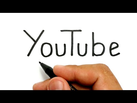 VERY EASY !, How to turn words YouTube Into Cartoon for kids