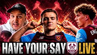 West Ham Back To Back WINS 💥 Should Nuno Rotation For Bolton 🤔 LIVE Have Your Say ⚒️