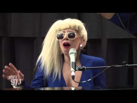 Lady Gaga "You And I" (Live at Amp Radio)