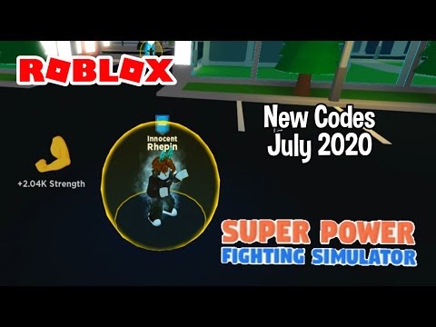 Roblox Super Power Fighting Simulator Wiki Codes 07 2021 - roblox super power fighting simulator codes 2020