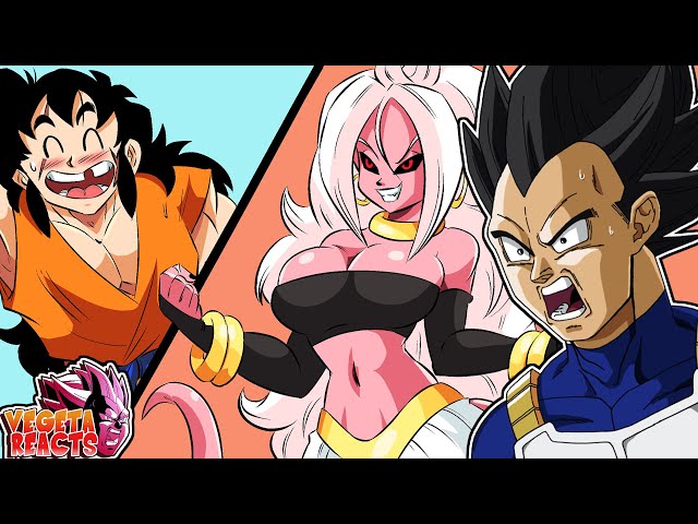 Vegeta Reacts To Yamcha VS Android 21